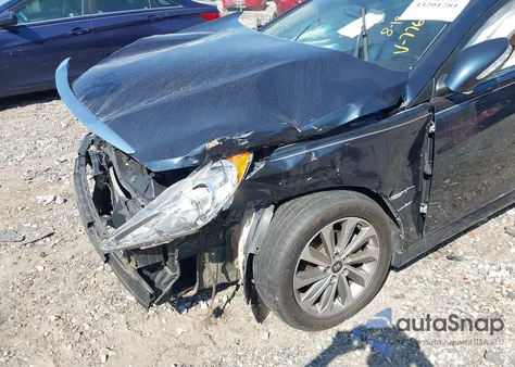 2014 Hyundai Sonata Limited z USA, uszkodzony, nr VIN 5NPEC4AC2EH847769